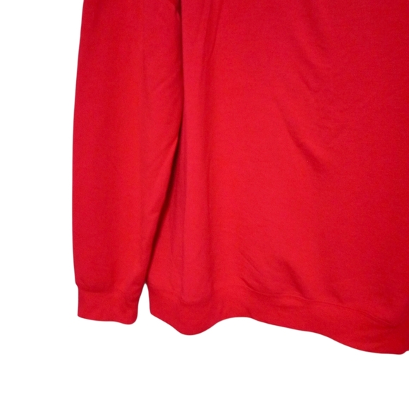 Elf - Red Christmas Sweatshirt - Son of a Nutcracker Design - Size 1X - Picture 3 of 5